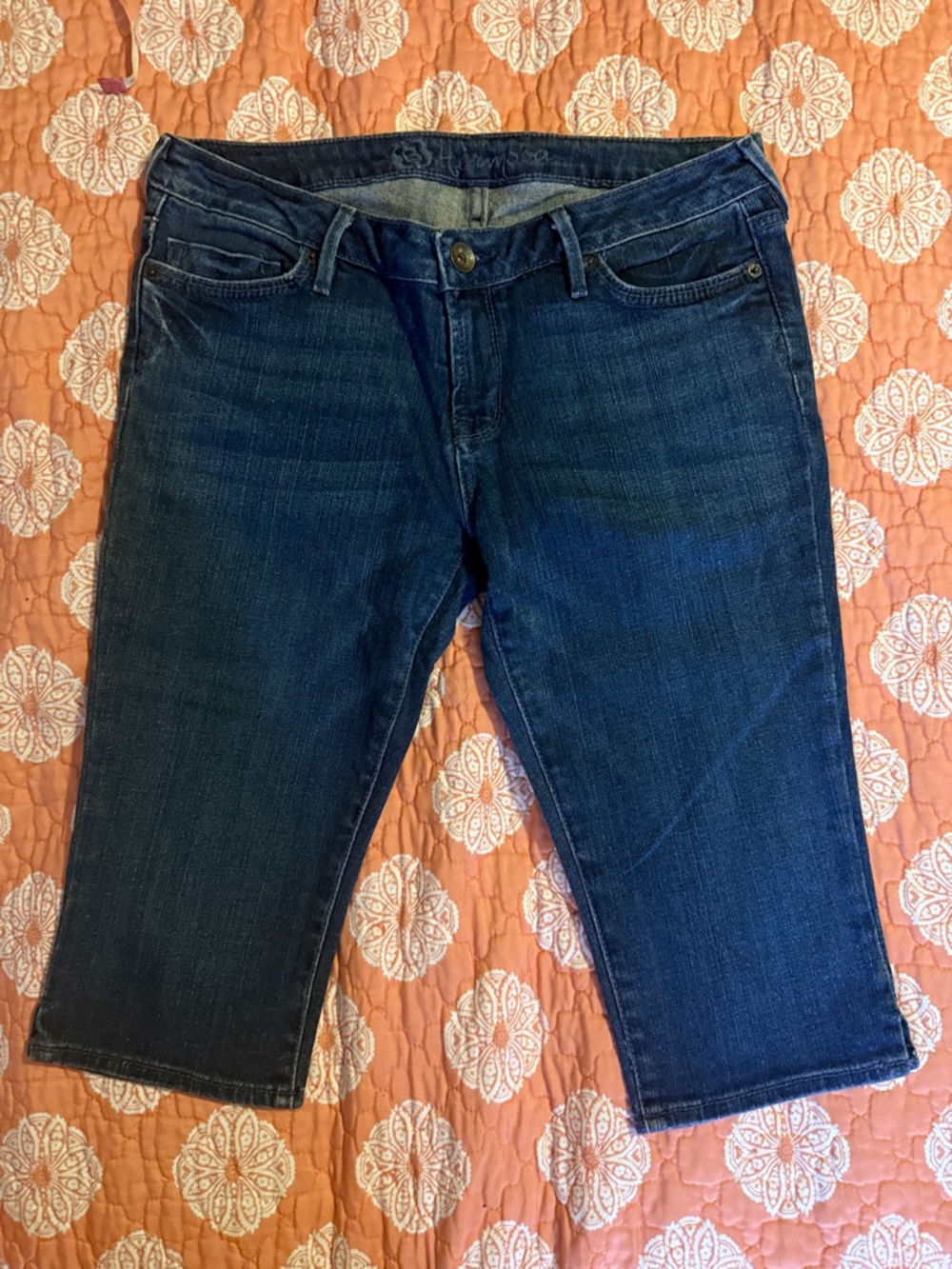 Bullhead Denim Blue Jean Hermosa Capris 2008